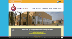 Desktop Screenshot of collegestpaul.nl
